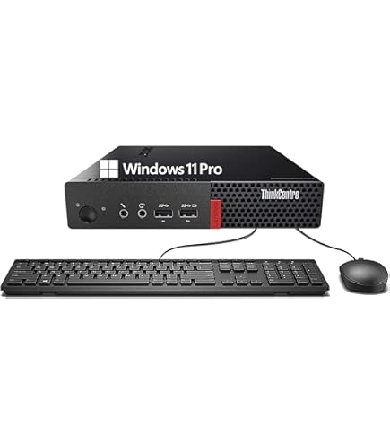Lenovo ThinkCentre M710q ミニPC Lenovo ThinkCentre M710 Tiny| 1L Micro Desktop PC for